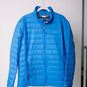 Columbia Men's Vibrant Blue Puffer Jacket